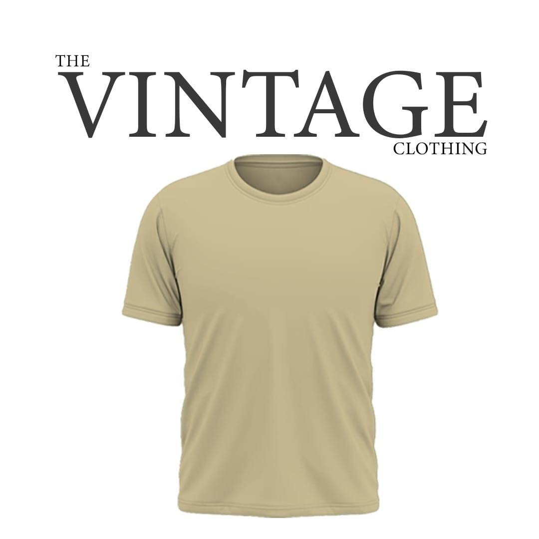 Casual T-Shirt with Folded Sleeves